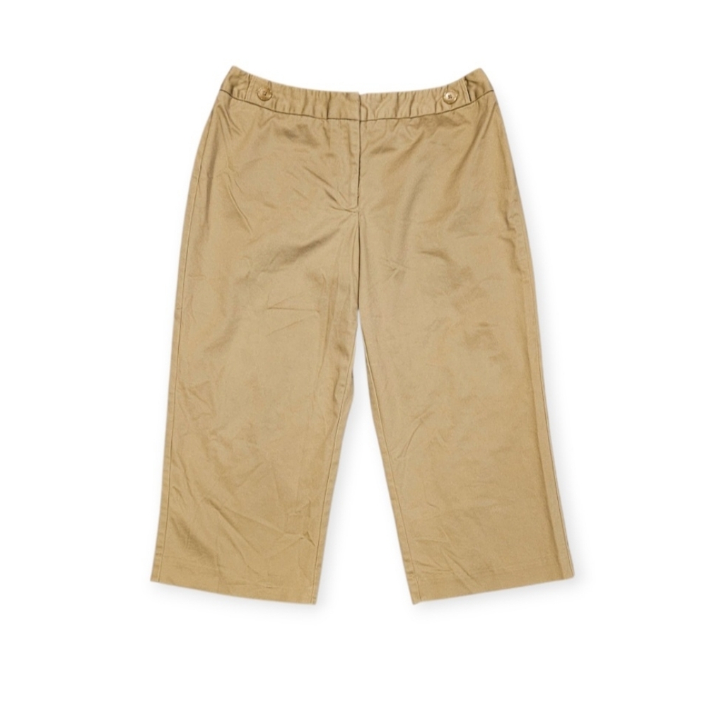 Like New, Women's Casual Tan Capri Pants Size 8